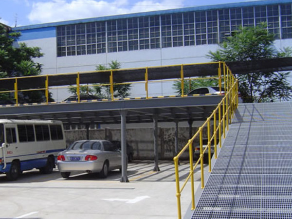 紹興停車場鋼格板案例